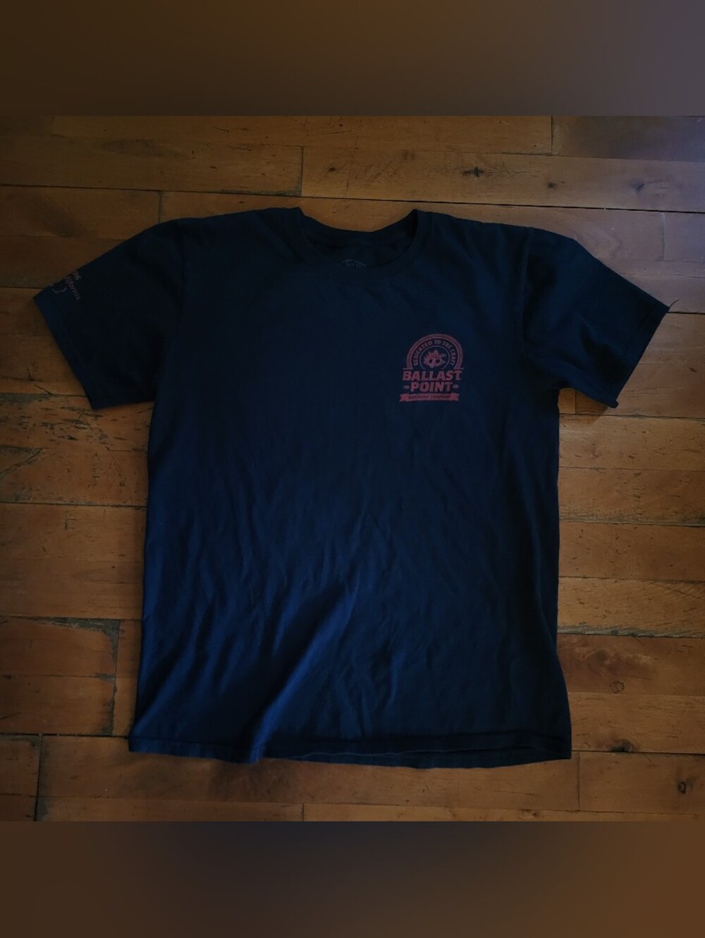 Ballast Point Men's Black IPA Brewery Beer Red Velvet Stout T-Shirt Size M